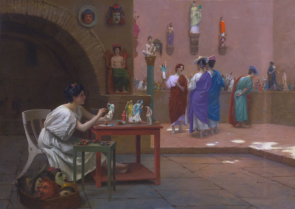 La pittura dà vita alla scultura
